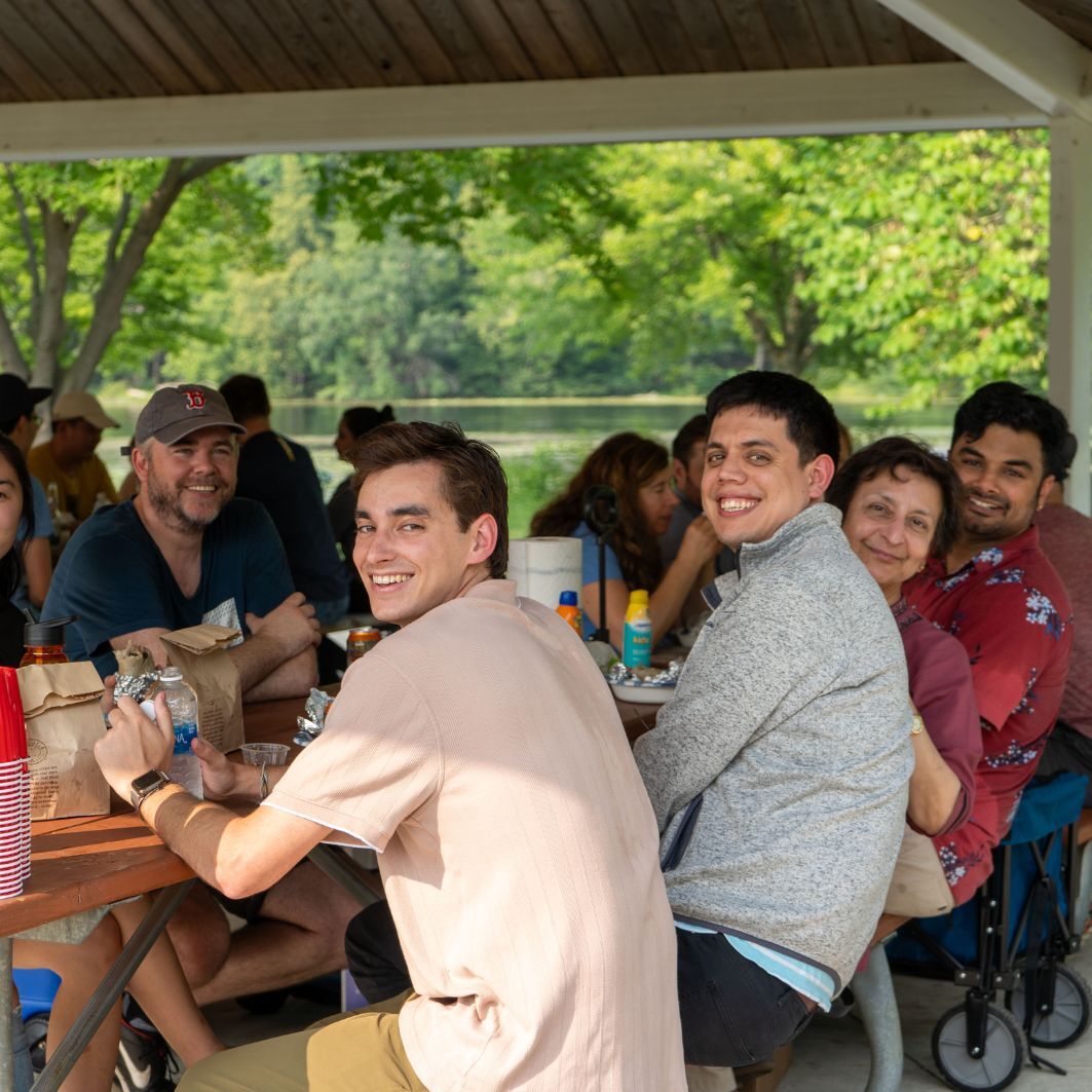 MCP Graduate Students Unwind at Gallup Park